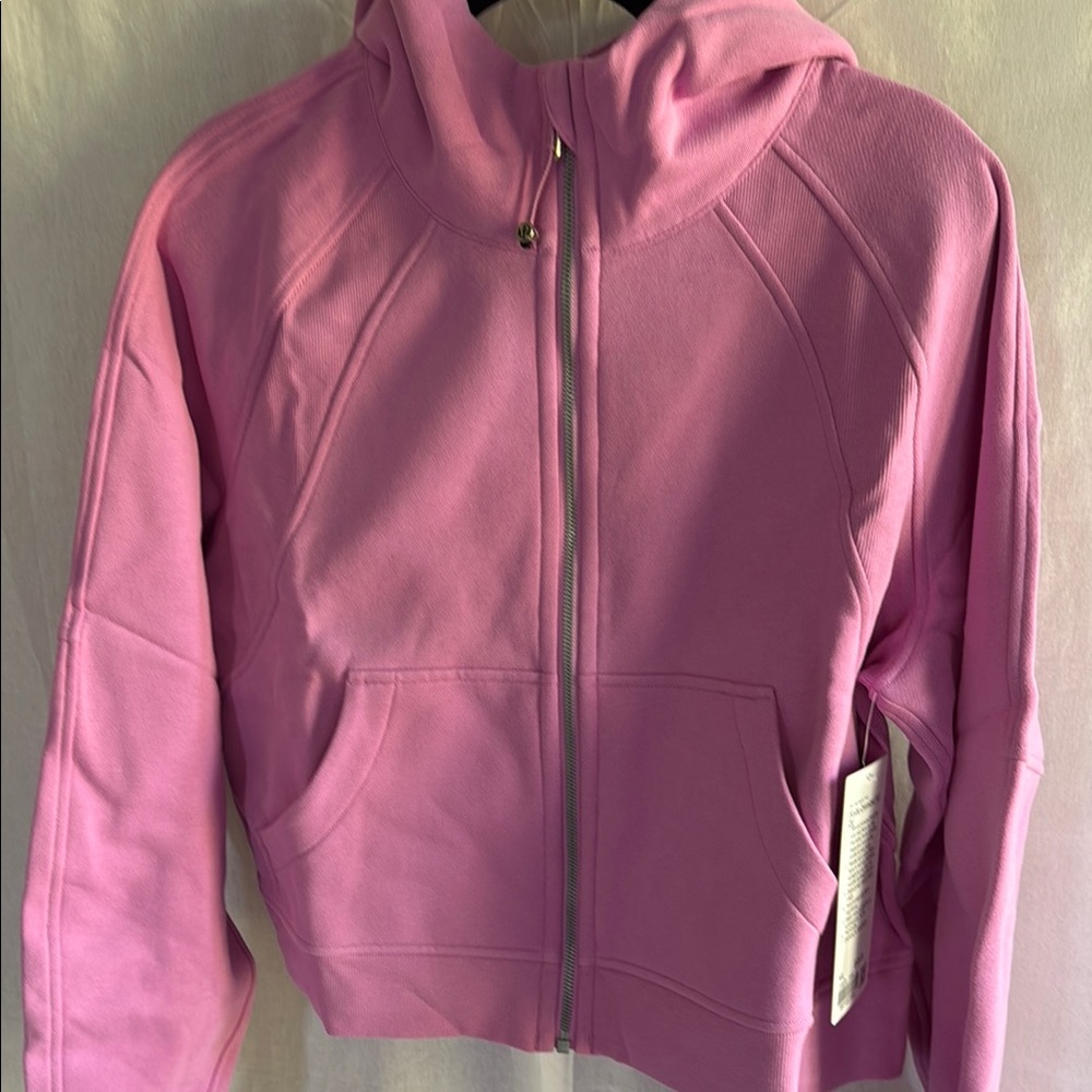 NWT Lululemon Athletica Pink Hoodie m/l